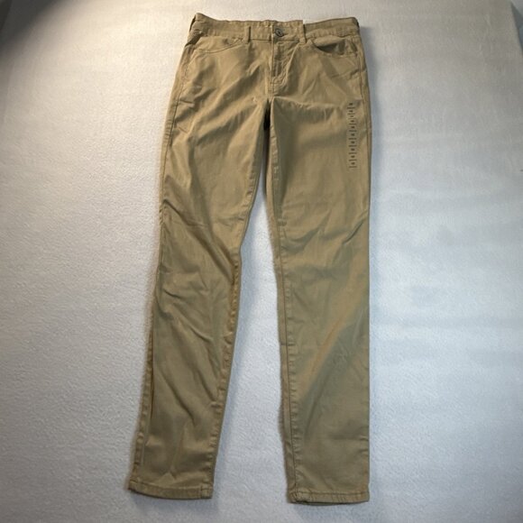 American Eagle Hi Rise Jegging Jeans Size 10 Regular Tan Super Stretch NWT - Picture 1 of 11